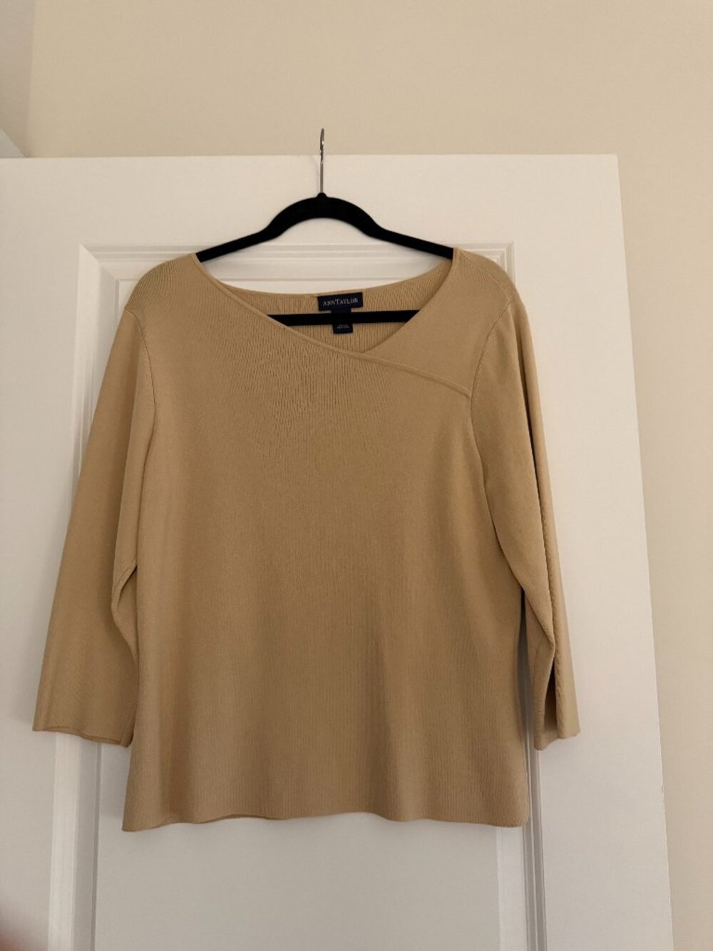 Ann Taylor Tan Sweater Size Large